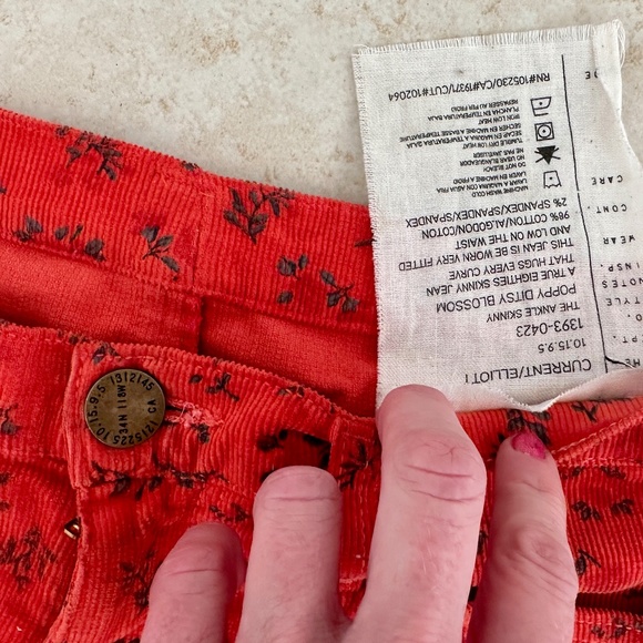 Current/Elliot Dusty Poppy Skinny, Ankle Pants/Jeans, SZ 25 - Picture 2 of 3